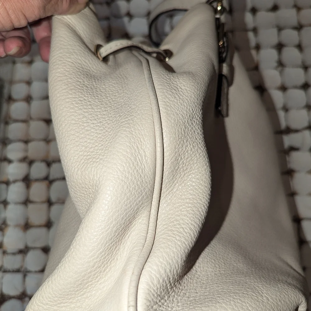 Kate Spade off white leather bag